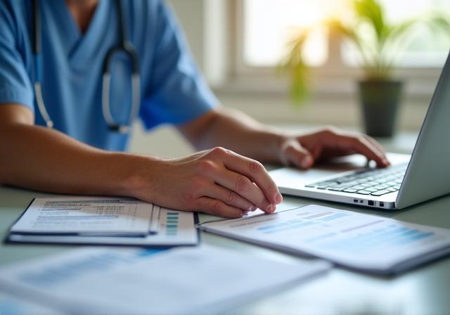 Médico revisando historial de prostatitis recurrente